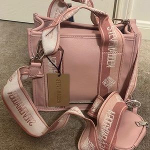 Steve Madden Blush Bwebberp Tote Bag